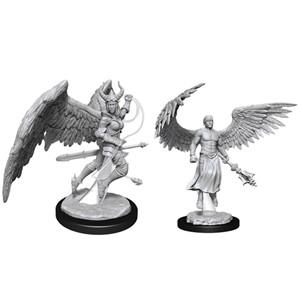 Picture of Deva & Erinyes D&D Nolzur's Marvelous Unpainted Miniatures (W13)