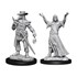 Picture of Plague Doctor & Cultist WizKids Deep Cuts Unpainted Miniatures (W15)