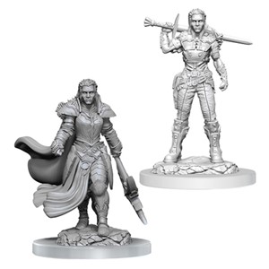 Picture of Orc Fighter Female - D&D Nolzur's Marvelous Unpainted Miniatures (W20)