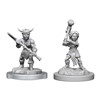 Picture of Halfling Barbarians - D&D Nolzur's Marvelous Unpainted Miniatures (W18)