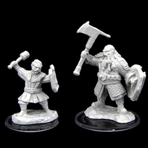 Picture of Kymal Militia Brawler & Jorenn Militia Holy Axeman Critical Role Unpainted Miniature(W2)