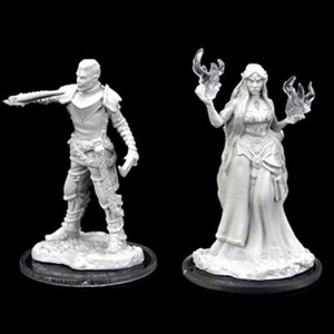 Picture of Turst Militia Swordsman & Lyrengorn Holy Priest Critical Role Unpainted Miniatures (W2)