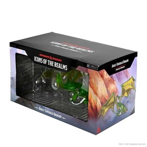 Picture of Adult Emerald Dragon Premium Figure D&D Icons of the Realms